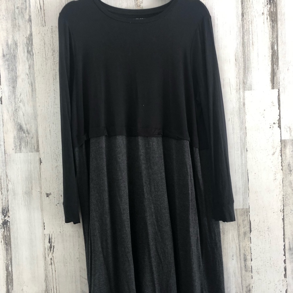 Eileen Fisher Color Block Dress Large